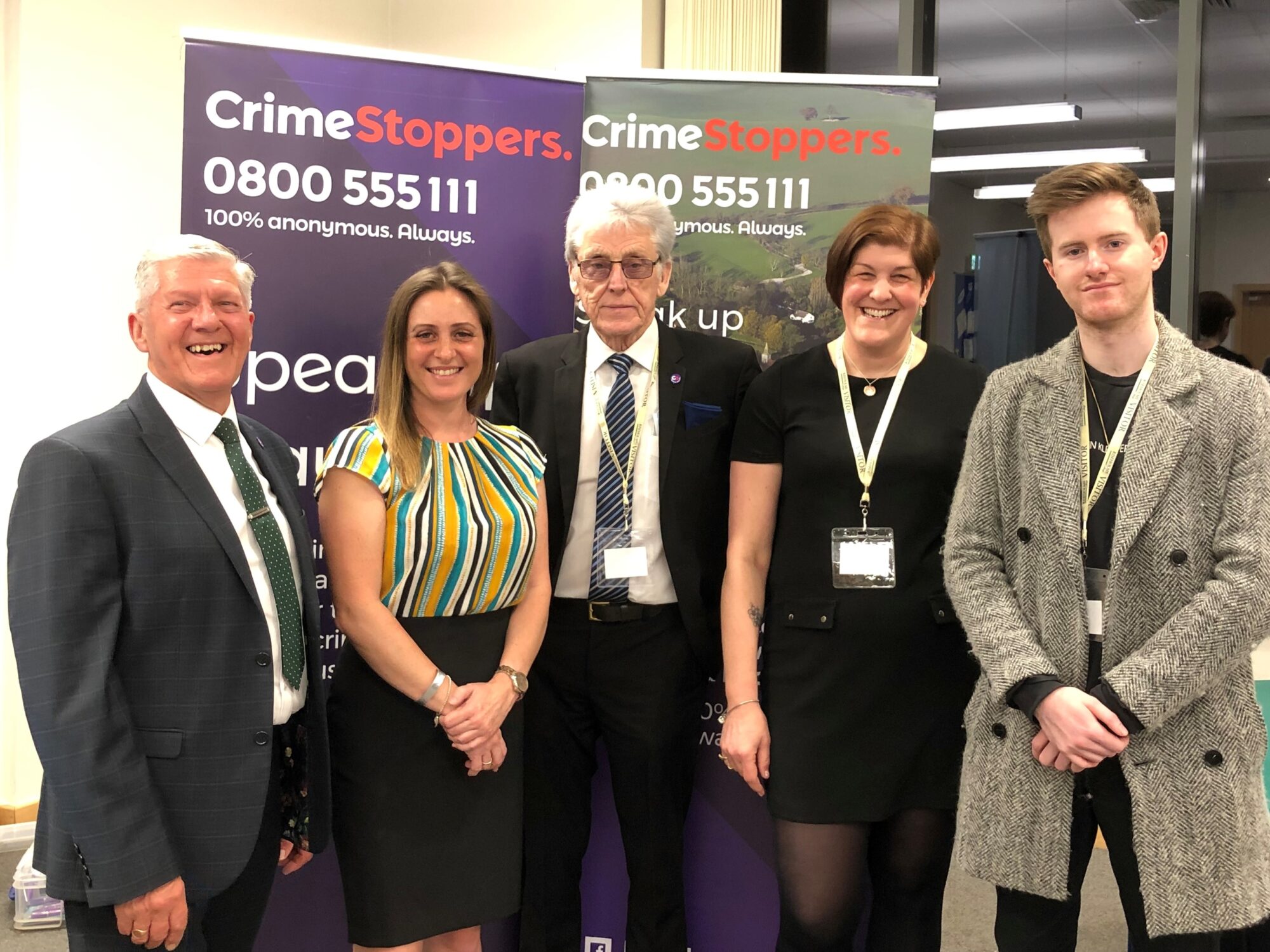 CrimeStoppers Stand