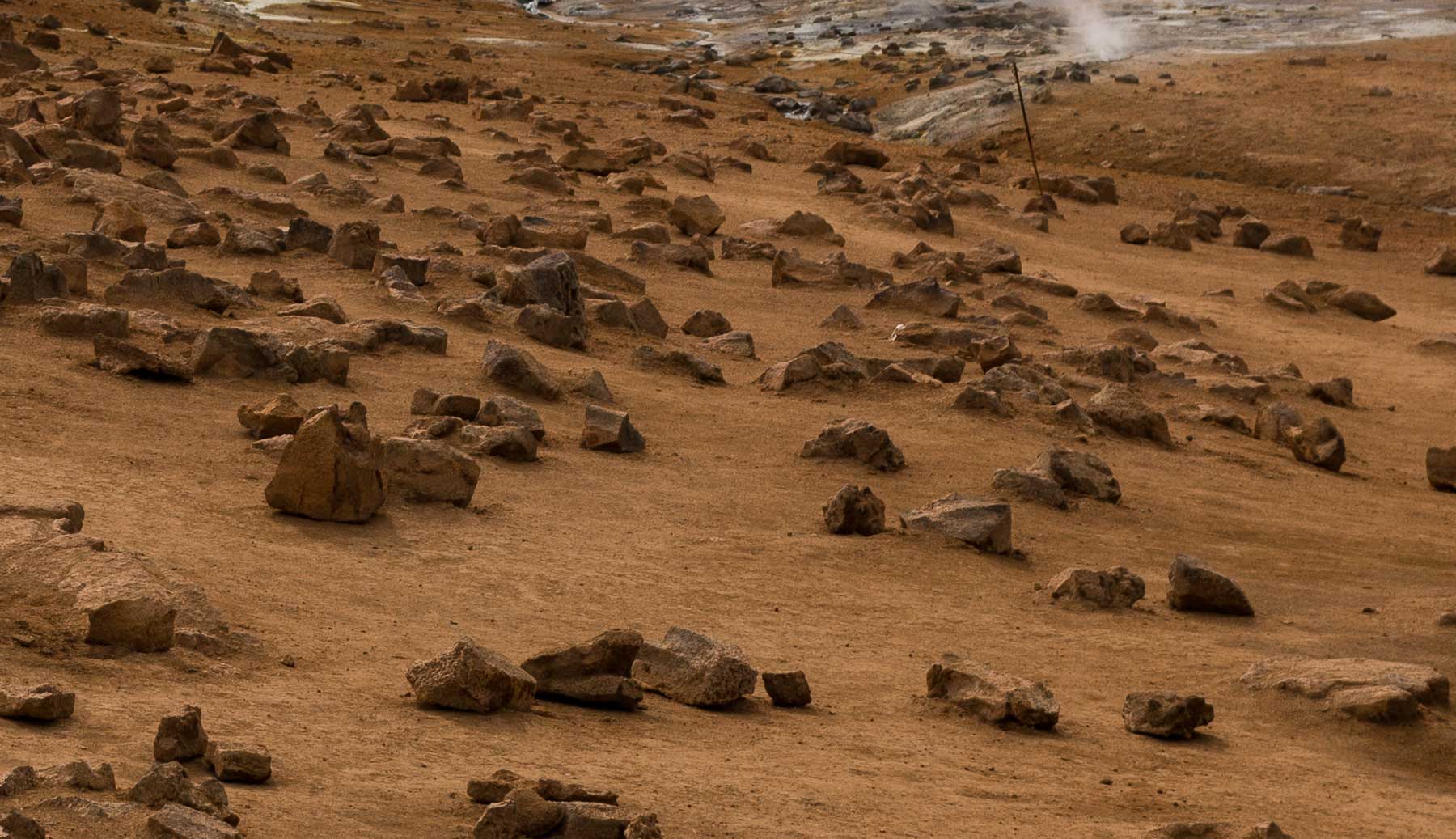 Rocks and dirt