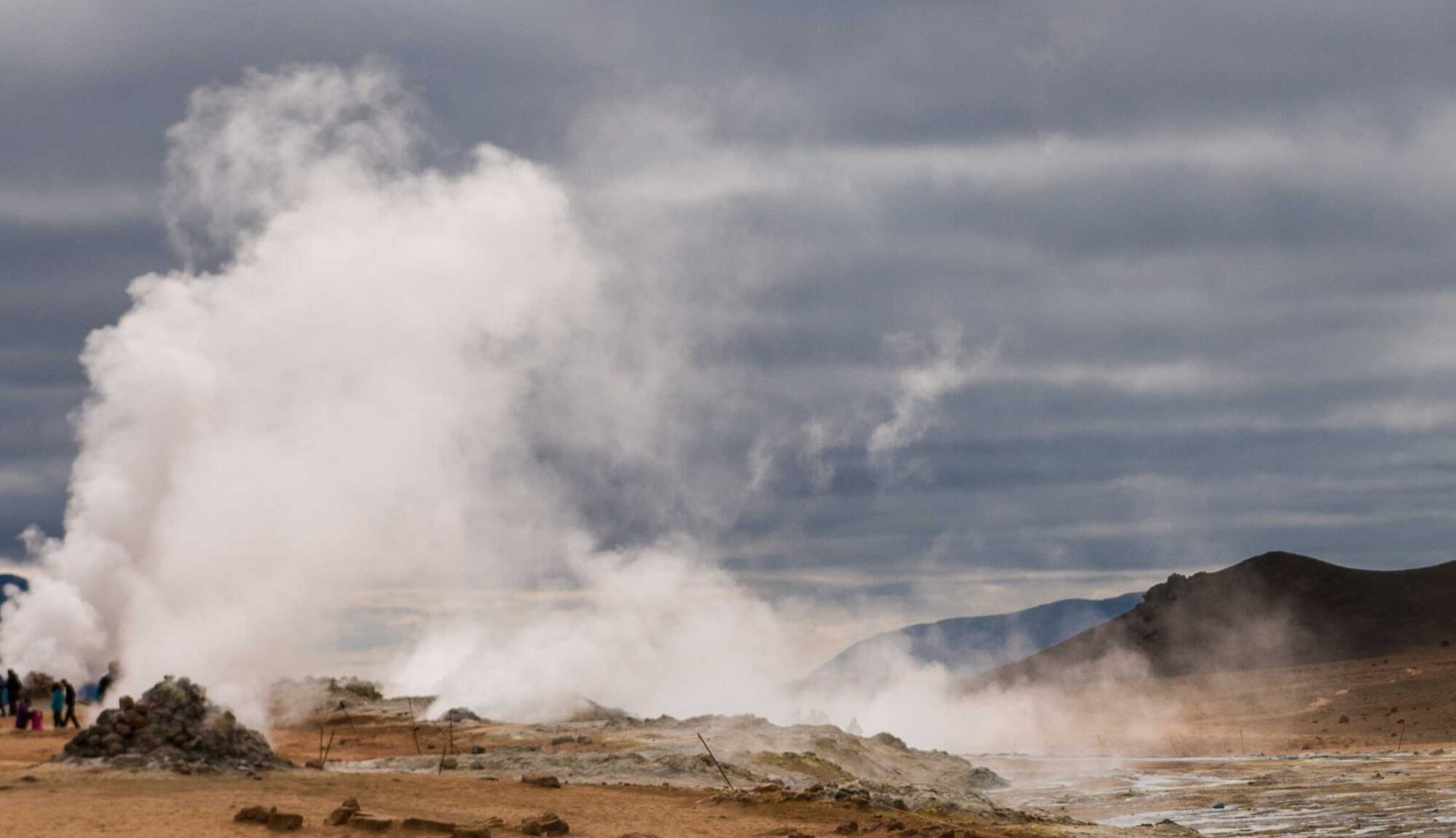 Steamy landscape