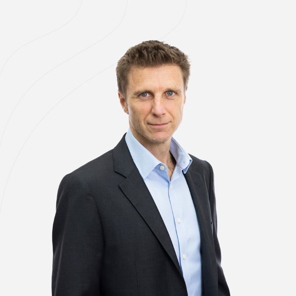 Man looking at camera