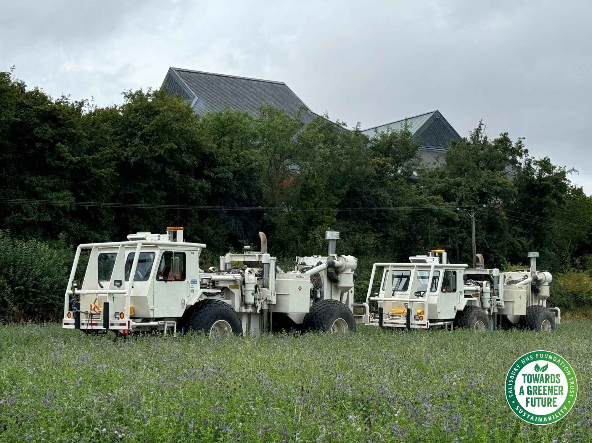 green vehicles